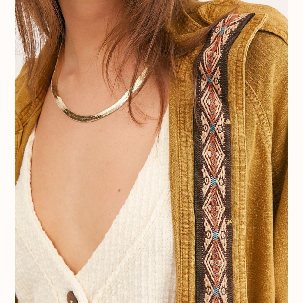 NWT Free People Jayde Safari Bomber Jacket - Picture 4 of 7
